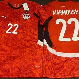 EGYPT National Team OMAR MARMOUSH Men's JERSEY Sz M,L,XL,2XL New Tags by Puma